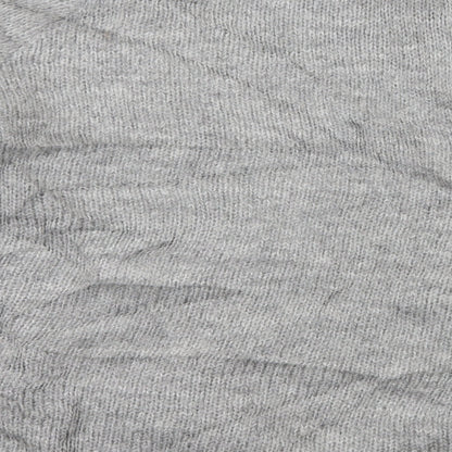 New Look Womens Grey Geometric Knit Pullover Jumper Size 10  - owl