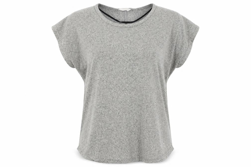 Womens UK Size L Preworn Gold Basic T-Shirt