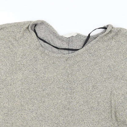 Womens UK Size L Preworn Gold Basic T-Shirt