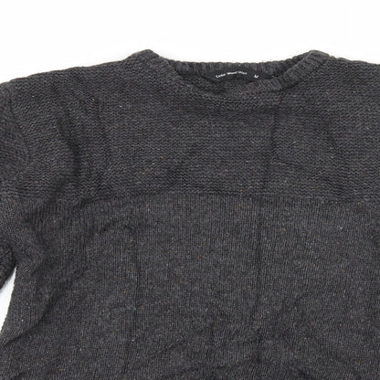 Cedar Wood State Mens Green  Knit Pullover Jumper Size M  - Ribbed