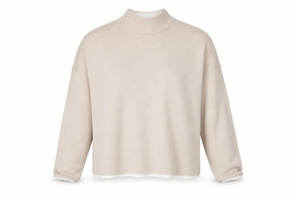 New Look Womens Beige  Knit Pullover Jumper Size 10