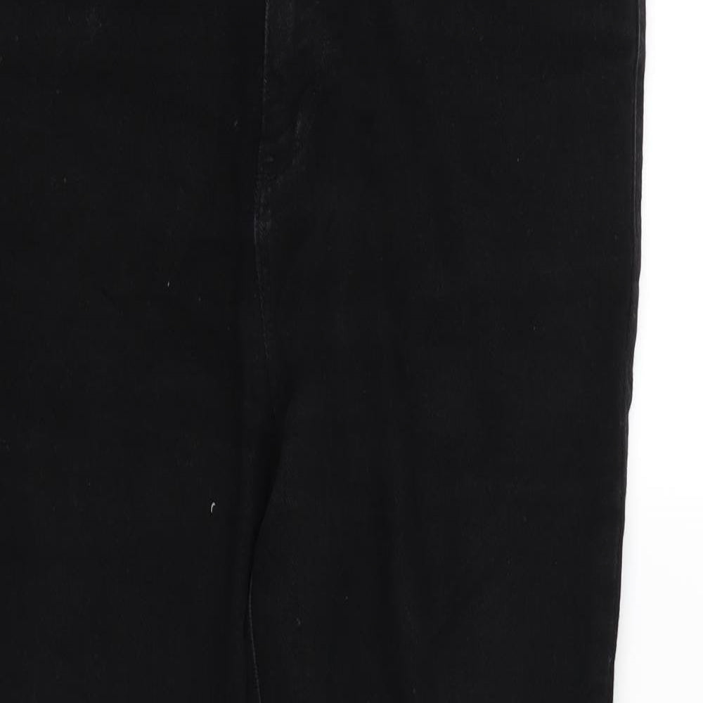 X'pose Attitude Womens Black  Denim Skinny Jeans Size 32 in L26 in