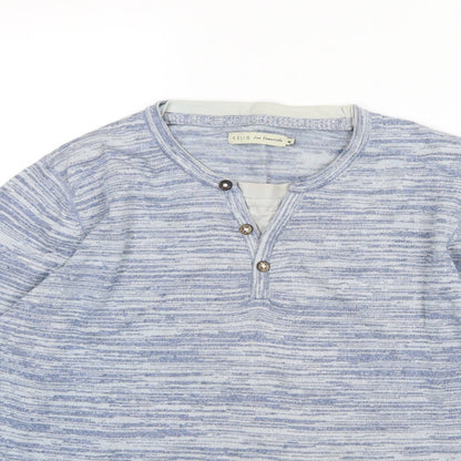 Celio Girls Blue  Knit Pullover Jumper Size M