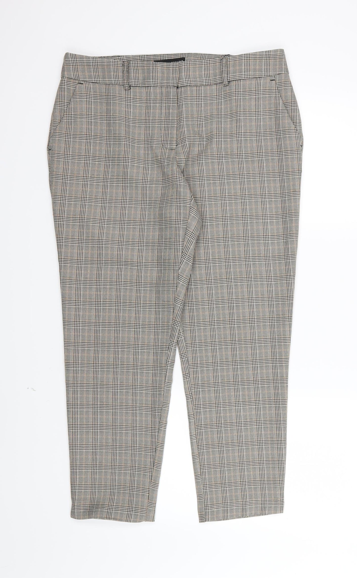 Womens UK Size 12 Dorothy Perkins Regular Fit  Multicoloured Trousers
