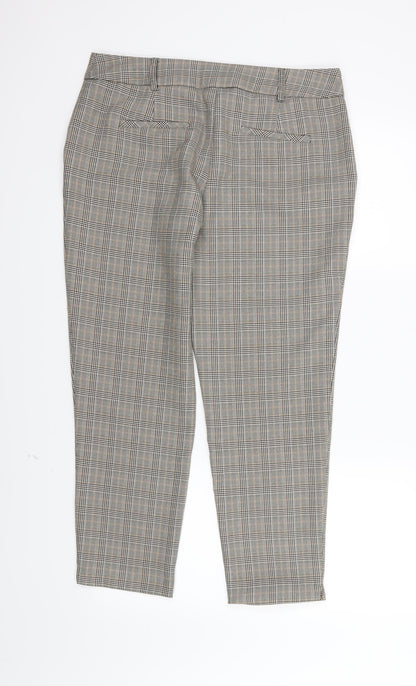 Womens UK Size 12 Dorothy Perkins Regular Fit  Multicoloured Trousers