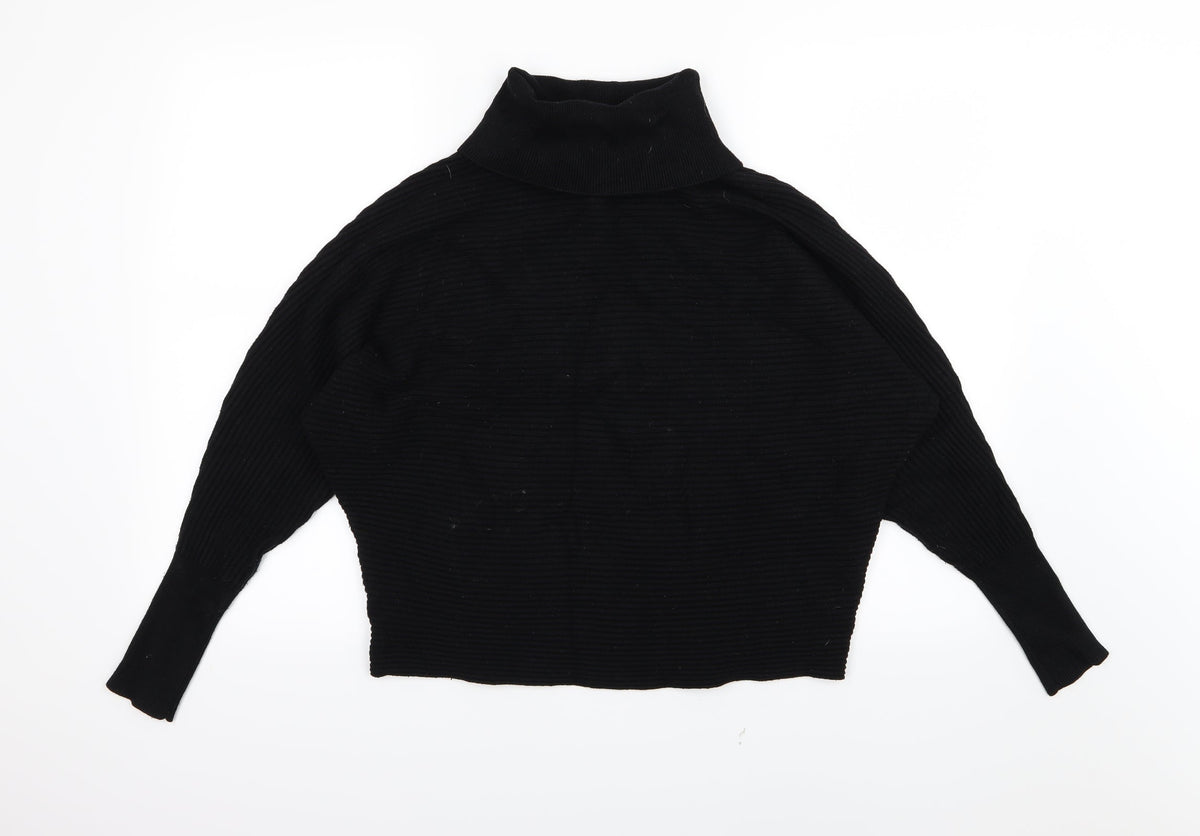 Primark Womens Black  Knit Pullover Jumper Size M