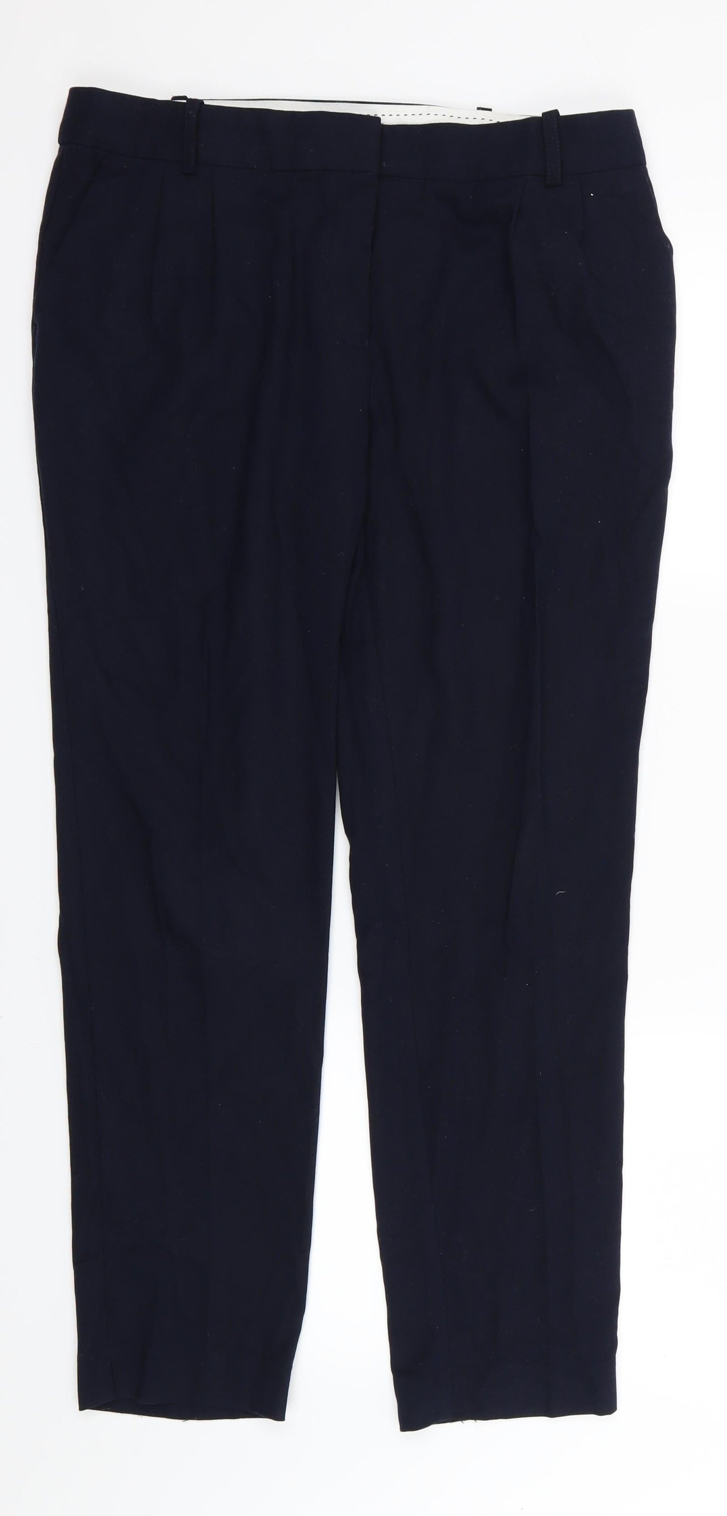 Womens UK Size 12 NEXT Regular Fit  Blue Trousers