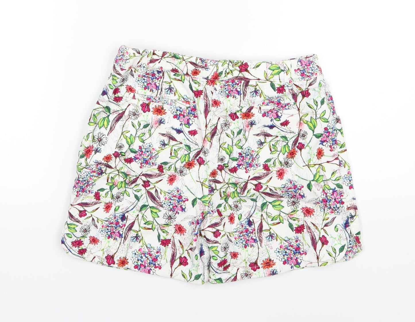 Nutmeg Girls Multicoloured Floral  Chino Shorts Size 12-13 Years