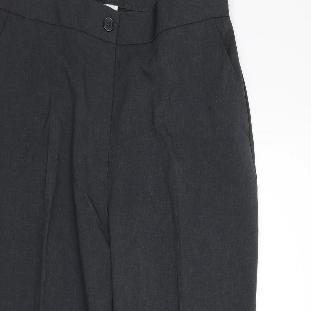 Damart Womens Grey  Rayon Trousers  Size 18 L27 in