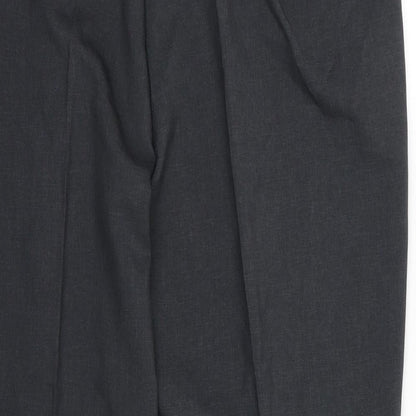 Damart Womens Grey  Rayon Trousers  Size 18 L27 in