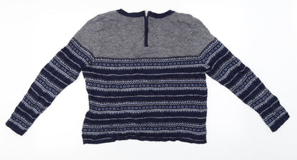 Next Womens Blue   Pullover Jumper Size 14