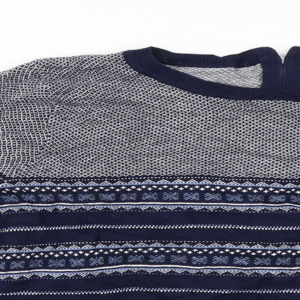Next Womens Blue   Pullover Jumper Size 14