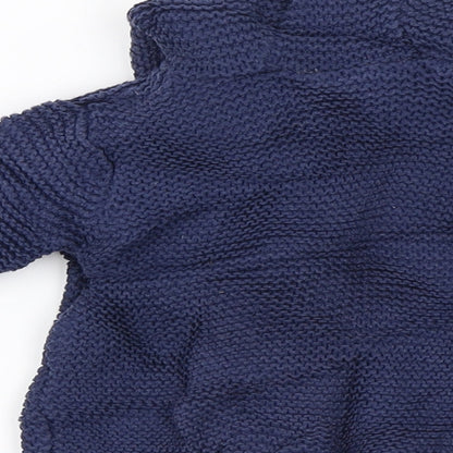 Marks and Spencer  Boys Blue   Cardigan Jumper Size 0-3 Months