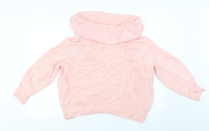 H&M Womens Pink   Pullover Jumper Size M
