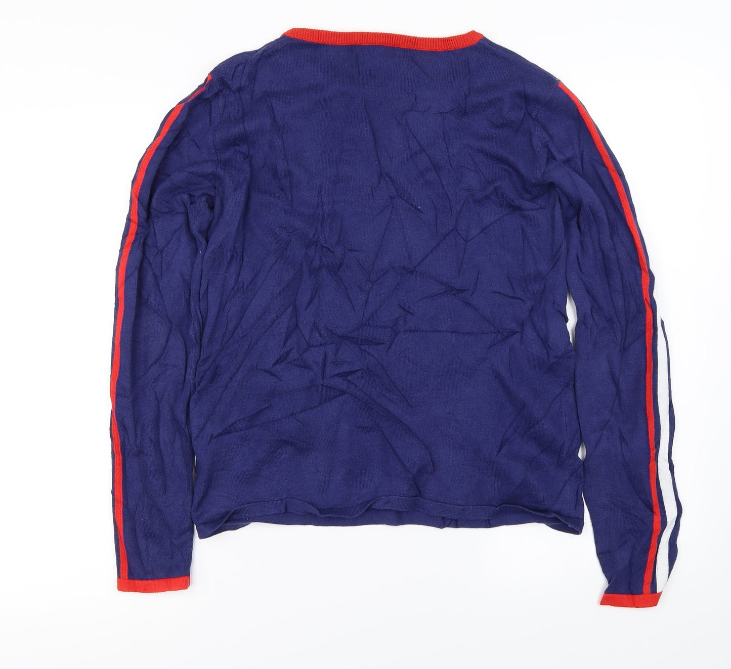 R Edition  Womens Blue   Pullover Jumper Size M