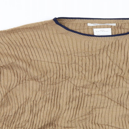 Zara Girls Brown   Pullover Jumper Size 12-13 Years