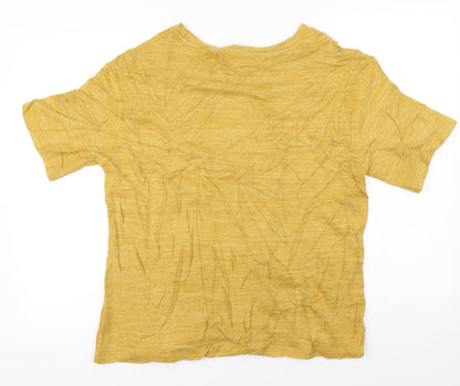 Marks and Spencer  Womens Yellow   Pullover Jumper Size 12