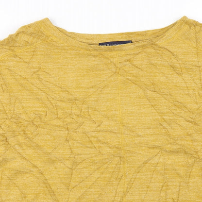 Marks and Spencer  Womens Yellow   Pullover Jumper Size 12