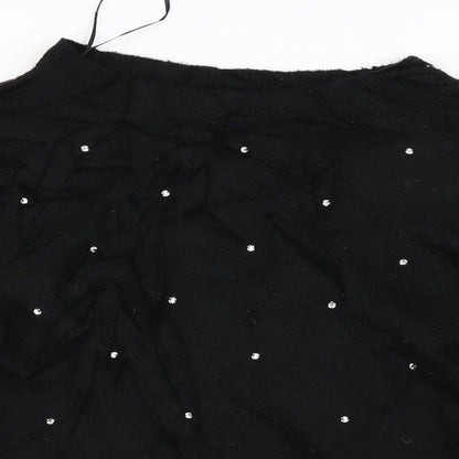H&M Womens Black   Pullover Jumper Size XS
