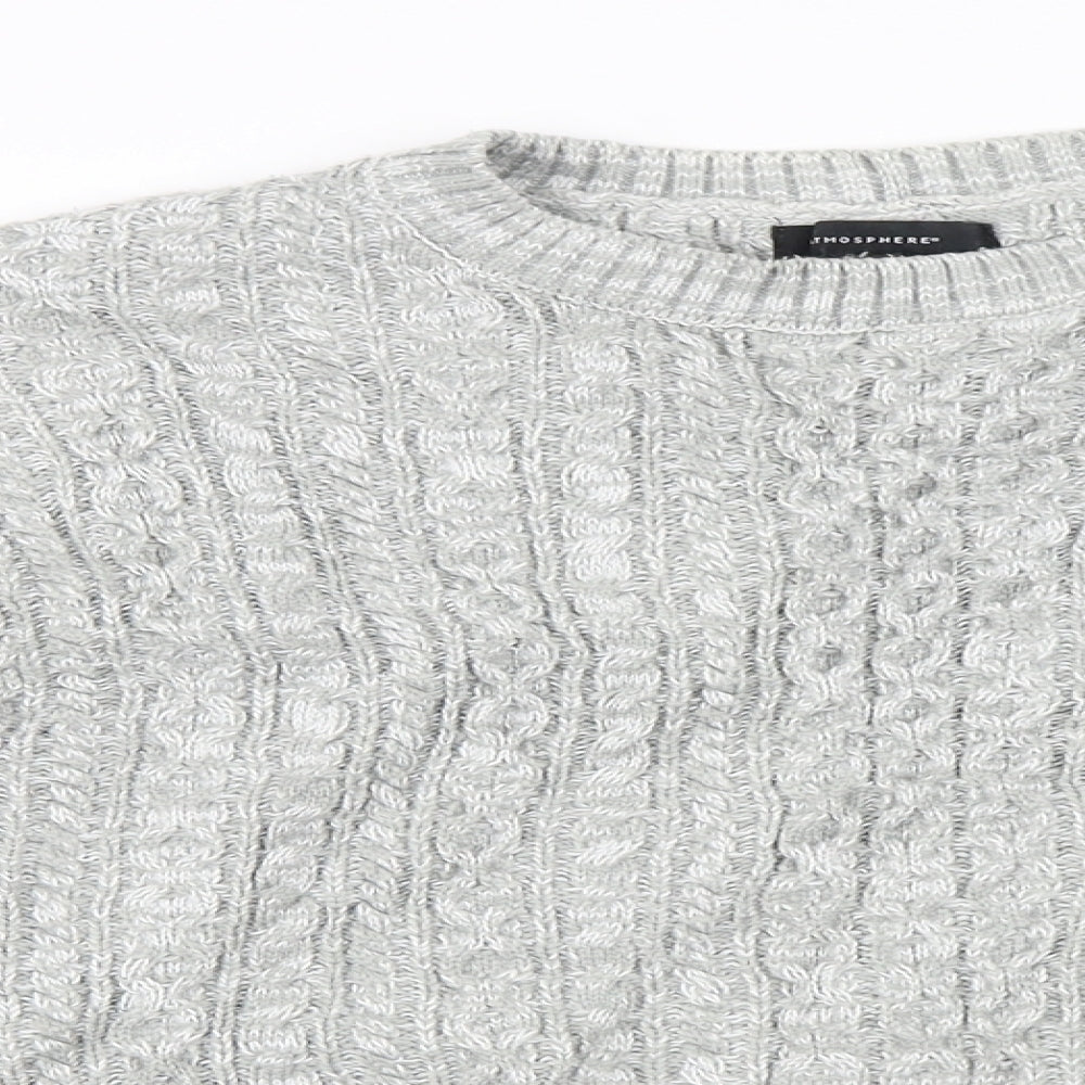 Atmosphere  Womens Grey   Pullover Jumper Size 14