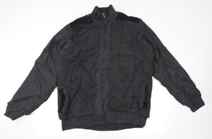 Ventura Mens Grey   Full Zip Jumper Size XL