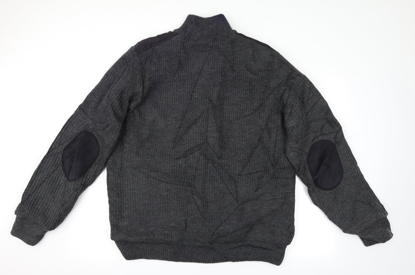Ventura Mens Grey   Full Zip Jumper Size XL