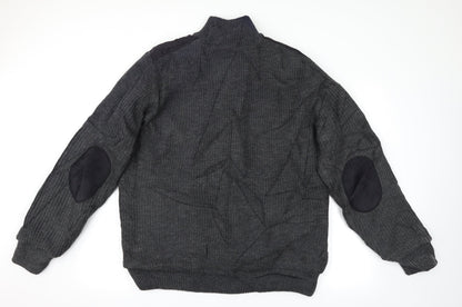 Ventura Mens Grey   Full Zip Jumper Size XL