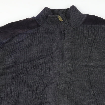 Ventura Mens Grey   Full Zip Jumper Size XL