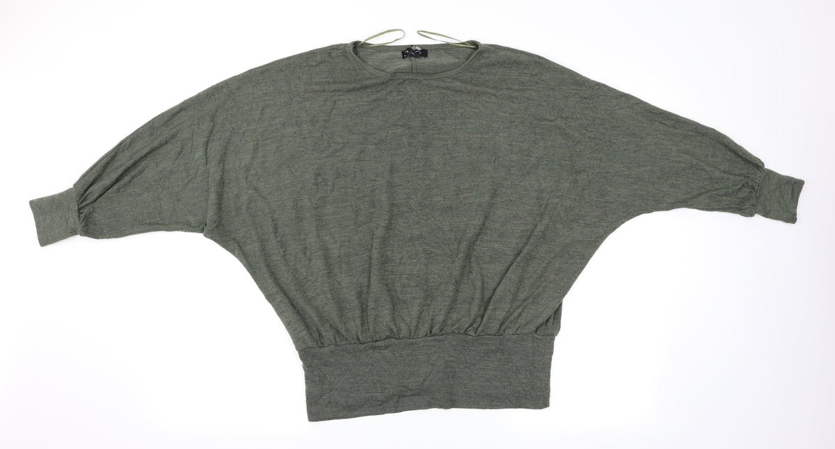 New Look Womens Green   Pullover Jumper Size M