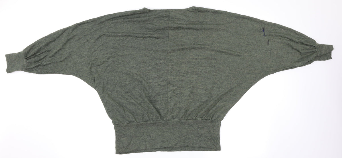 New Look Womens Green   Pullover Jumper Size M