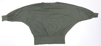 New Look Womens Green   Pullover Jumper Size M