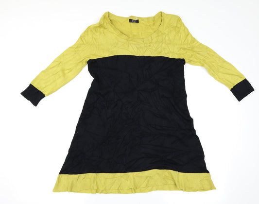 F&F Womens Black   Basic T-Shirt Size 10