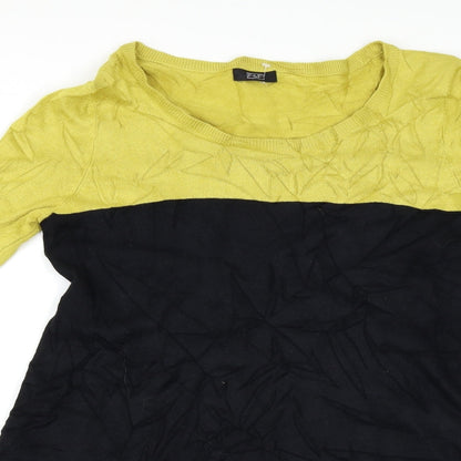 F&F Womens Black   Basic T-Shirt Size 10