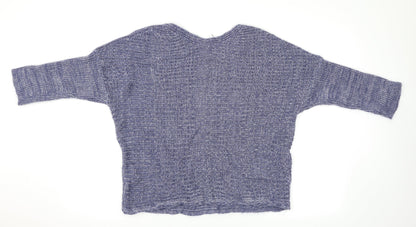 Roman Womens Blue   Pullover Jumper Size 16