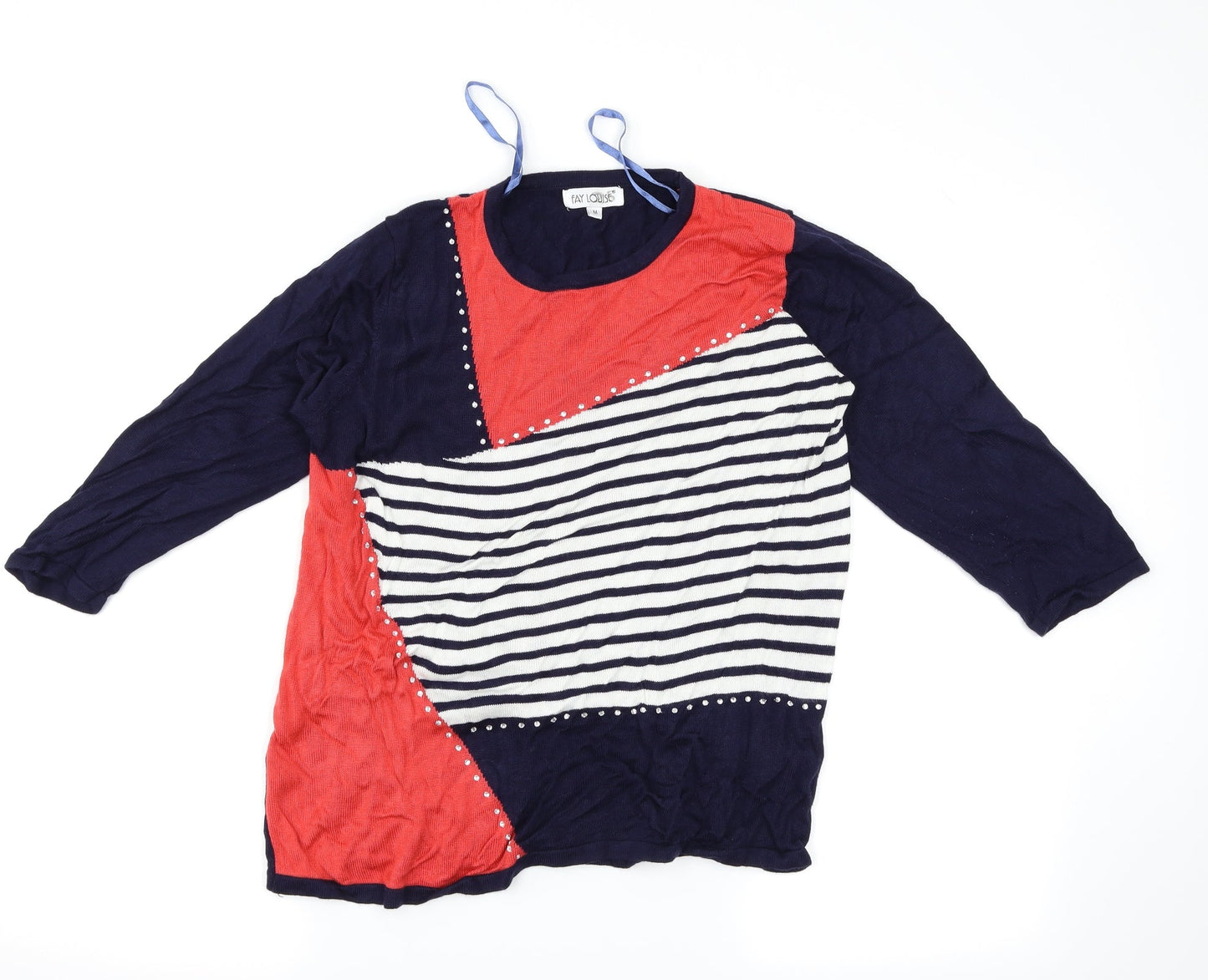 Fay Louise Womens Multicoloured   Pullover Jumper Size M