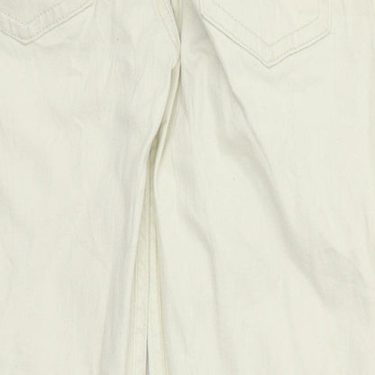 Now Womens White   Straight Jeans Size 10 L25 in