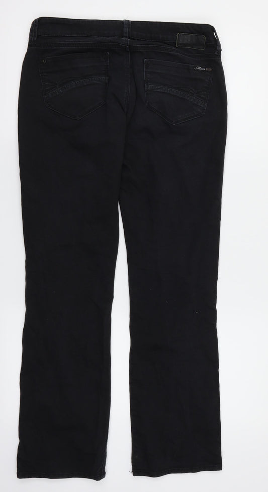 Mavi Mens Black  Denim Straight Jeans Size 29 in L30 in