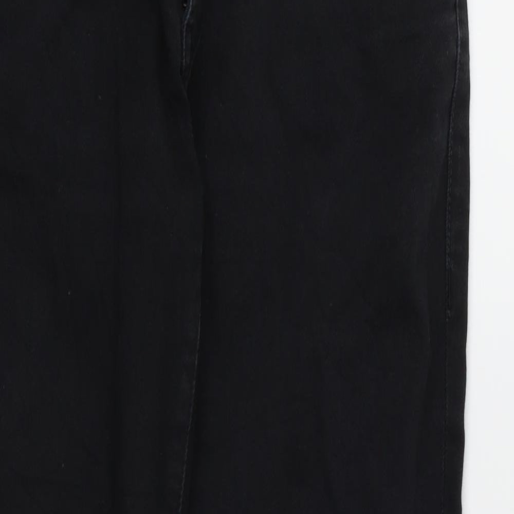 Mavi Mens Black  Denim Straight Jeans Size 29 in L30 in