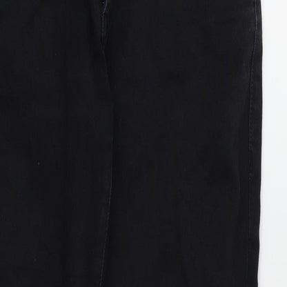 Mavi Mens Black  Denim Straight Jeans Size 29 in L30 in