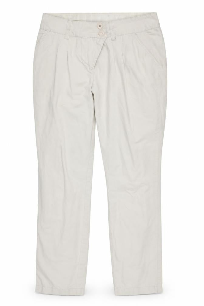 Womens UK Size 12 Dorothy Perkins Regular Fit Straight Beige Jeans