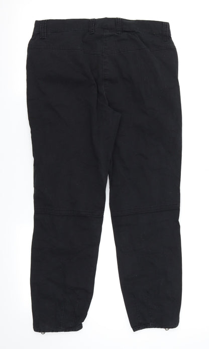 Benotti Womens Black  Denim Straight Jeans Size 8 L23 in