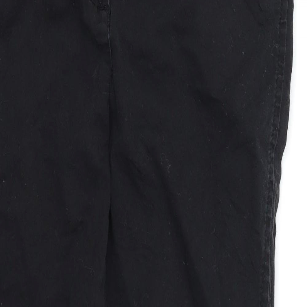 Benotti Womens Black  Denim Straight Jeans Size 8 L23 in