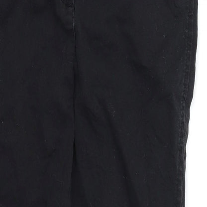 Benotti Womens Black  Denim Straight Jeans Size 8 L23 in