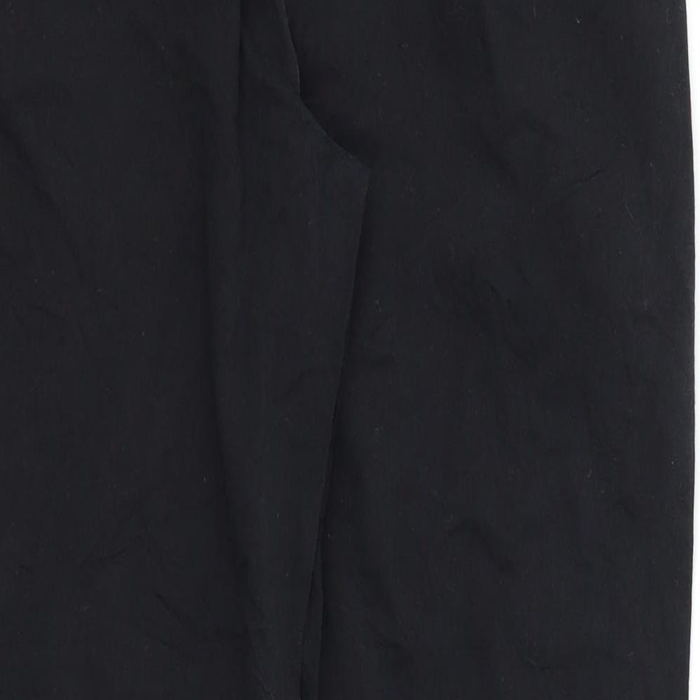 Benotti Womens Black  Denim Straight Jeans Size 8 L23 in