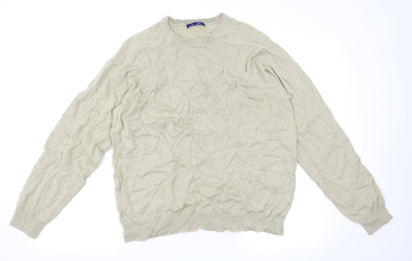 BHS Mens Beige   Pullover Jumper Size M