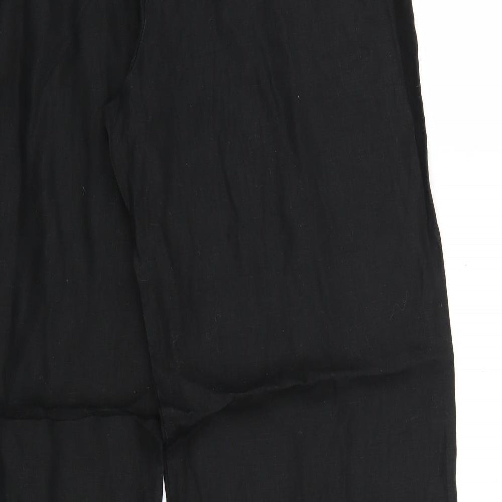 George Womens Black   Trousers  Size 14 L29 in