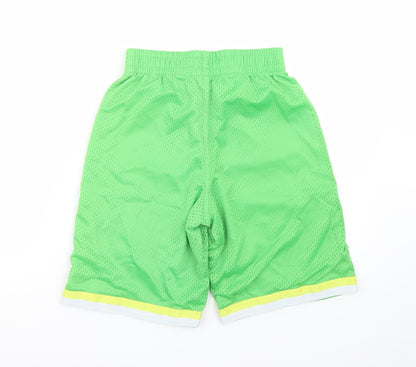 Rebel Boys Green   Sweat Shorts Size 11 Years