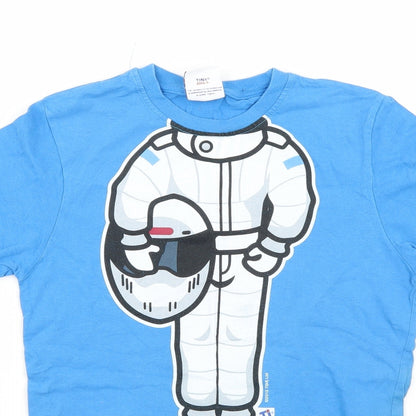 Tiny idol Boys Blue   Basic T-Shirt Size 11 Years