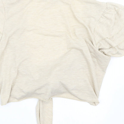 Per Una Womens Beige   Cardigan Jumper Size 14