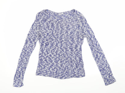Cubus Womens Blue  Knit Pullover Jumper Size XS